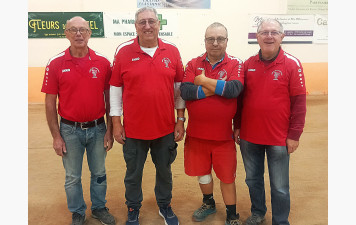 L' équipe de Pierre Plantier sur les jeux à Charmes sur Rhône