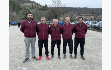 Pas loin du graal pour l'équipe de Jean Claude Vidil ........