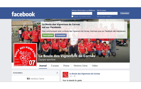 La Boule des Vignerons a sa page FACEBOOK