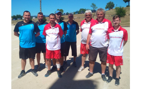 Championnat de l'Ardèche Quadrettes 4 ème Division 2017 