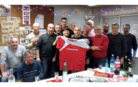 Soirée de fin d'année et remise des nouveaux maillots à La Boule des Vignerons de CORNAS 