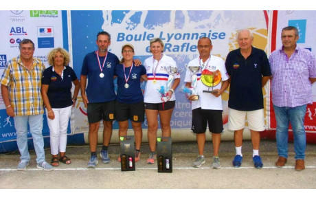 Un Grand &quot;BRAVO&quot; à Anne et Yannick Anjouy pour leur parcours au Championnat de France Doubles mixtes.