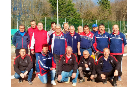 Dernière rencontre de poule en AS M3/M4 de CORNAS à ALBOUSSIÈRE