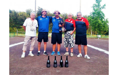 Cédric Faquin en finale du Challenge Denis Luyton à Alboussière