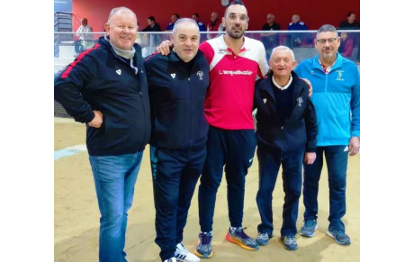 La boule des vignerons de Cornas au Challenge Robert Achard 