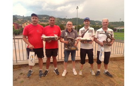 Mickaël Brun et Michel Rochette  remporte le challenge André et Jacky  Epeit à Lamastre