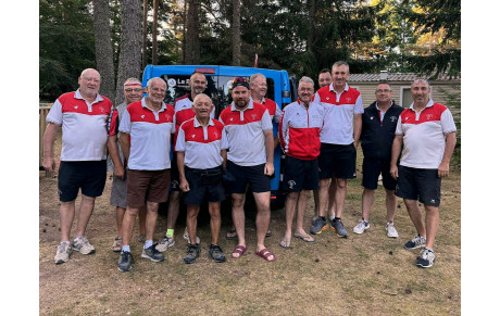 La Boule des Vignerons de CORNAS Championne de l'Ardèche 2025 en A.S 3/4