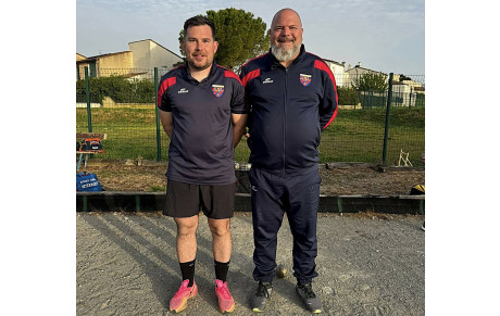 Corentin Ruiz-Vey et Sylvain Dianin  en 1/2 finale du Challenge GAZEL à Villemoustaussou (11)